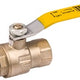 Gas Ball Valve 1/2'' With M/f Thread