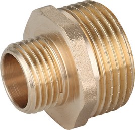 Acoplador Laton Boquilla Reductora 3/8''x1/2''