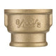 Brass Couplings Reducing Thread Z/w 3/4*1/2