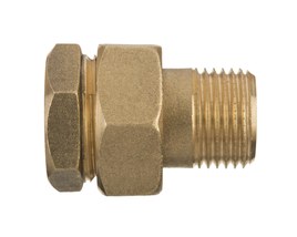 Brass Fitting Straight Screw Connector O-ring 1/2''
