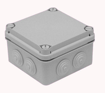 Pce Box N/t Her. Leeg 108x108x64mm Ip55 7 Wartels Ev-111