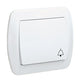 Chord Button /bell/ White