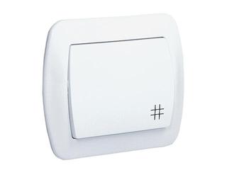 Conector încrucișat de acord P/t alb