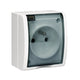 Aquarius Hermetic Socket 1-band With/with Ip54 Smoke Class White
