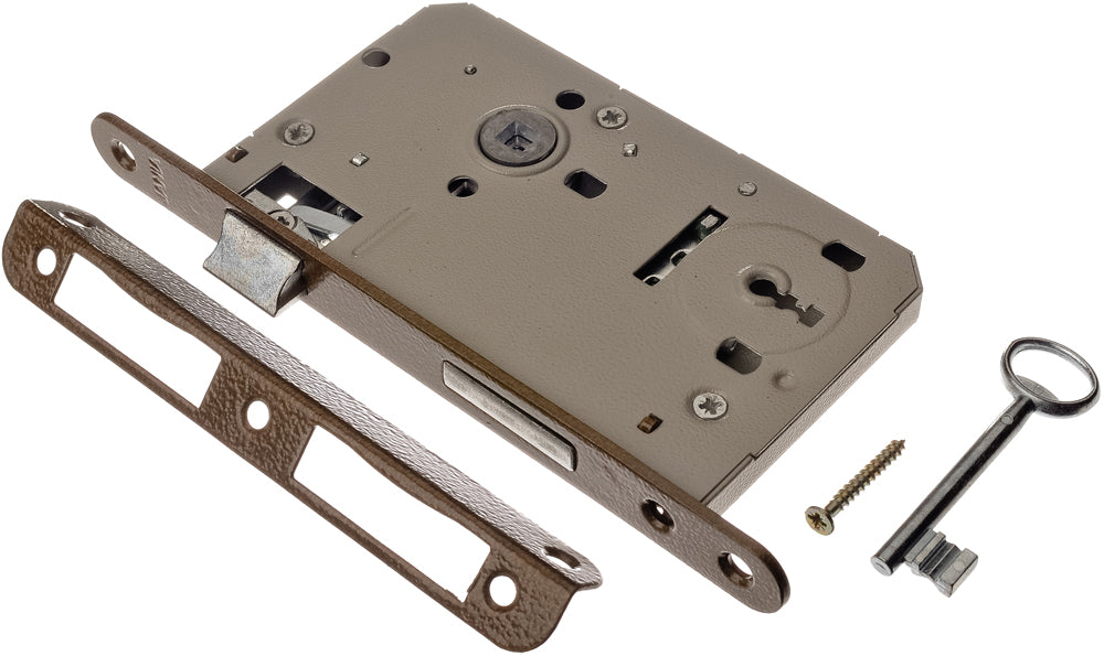 Cerradura de embutir con llave Jania 72/60
