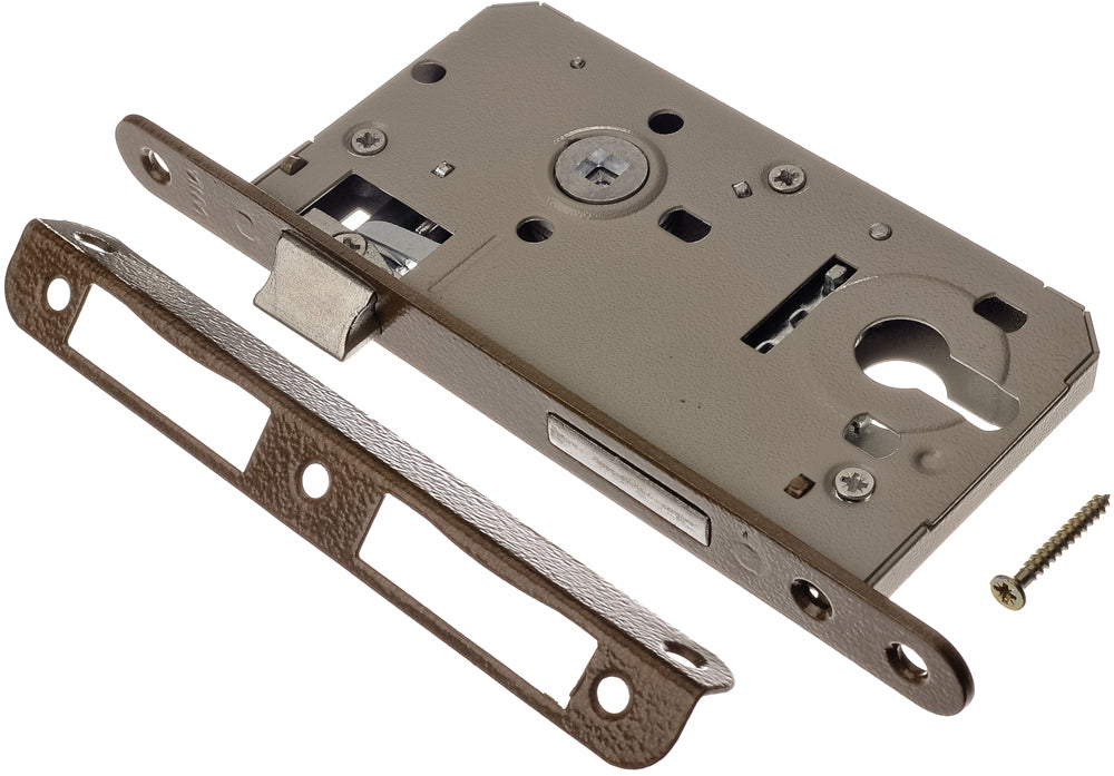Cerradura De Embutir Jania 72/50 Para Cilindro