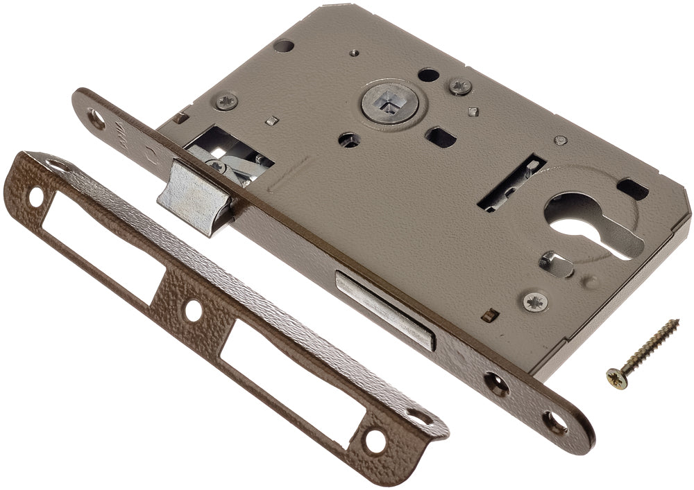 Jania 72/60 Mortise Lock para cilindro