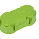 Double Flush-mounted Box 60mm Green