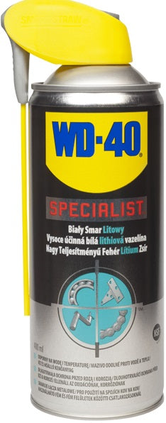 Wd-40 Specialist White Lithium Grease 400ml Aerosol