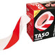 Warning Tape In Dispenser 70mm*100mb White-red
