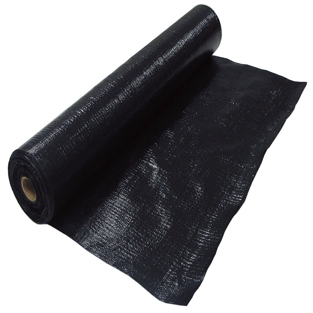 Black Mulch Fabric 70g/m2 100cm Roll 100mb
