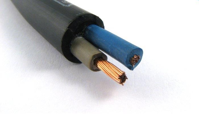 Dílenský kabel Ow H05rr-f 2x1,5 300/500v