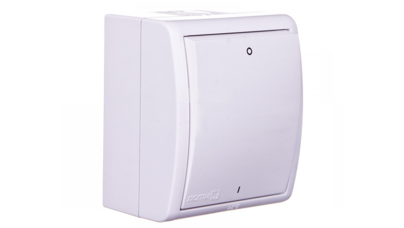 Aquarius 2-pole Switch Ip54 White