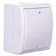 Aquarius 2-pole Switch Ip54 White