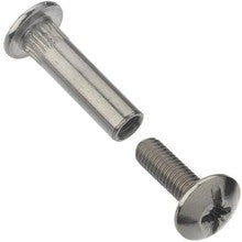 Furniture Screw With 2 Heads 27-35mm For 5mm Hole