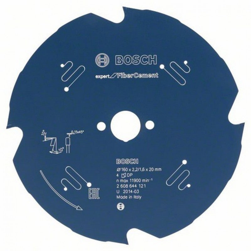 Expert Zaagblad Voor Cement 160*20*2.2mm 4t