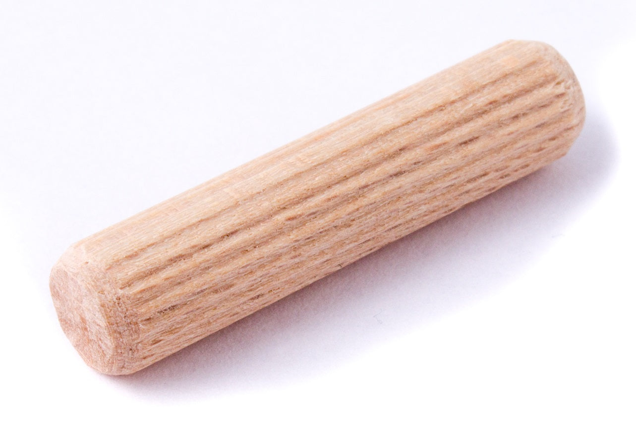 Perni di legno scanalati 10*60 mm/100 pezzi