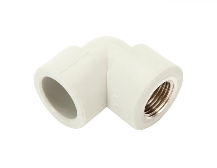 Pp-r koleno vnitřní závit 90 stupňů 25 mm x 1/2 Pn20