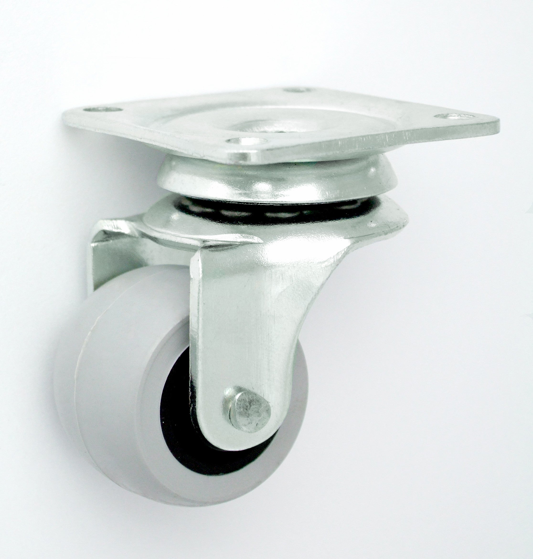 Rueda Para Muebles Plástico+goma 30mm Carcasa Giratoria M32t