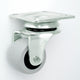 Rueda Para Muebles Plástico+goma 30mm Carcasa Giratoria M32t