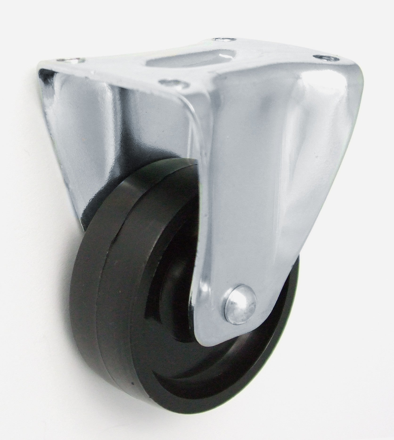 Rueda de plástico para muebles, carcasa fija de 50 mm, M53b