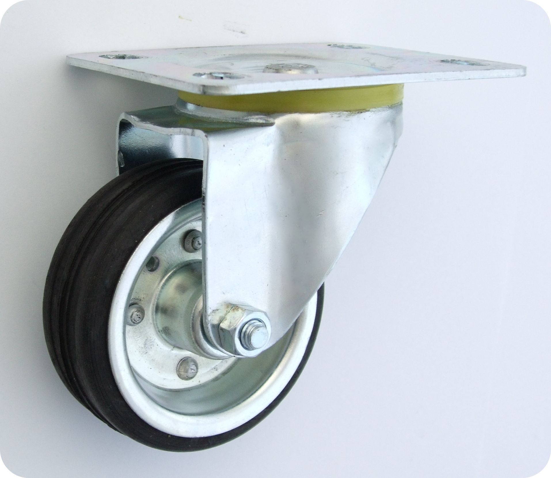 Metal-rubber Wheel 80mm Turning Housing 3l
