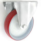 Roda Plástico+poliuretano 160mm Carcaça Fixa 43bc