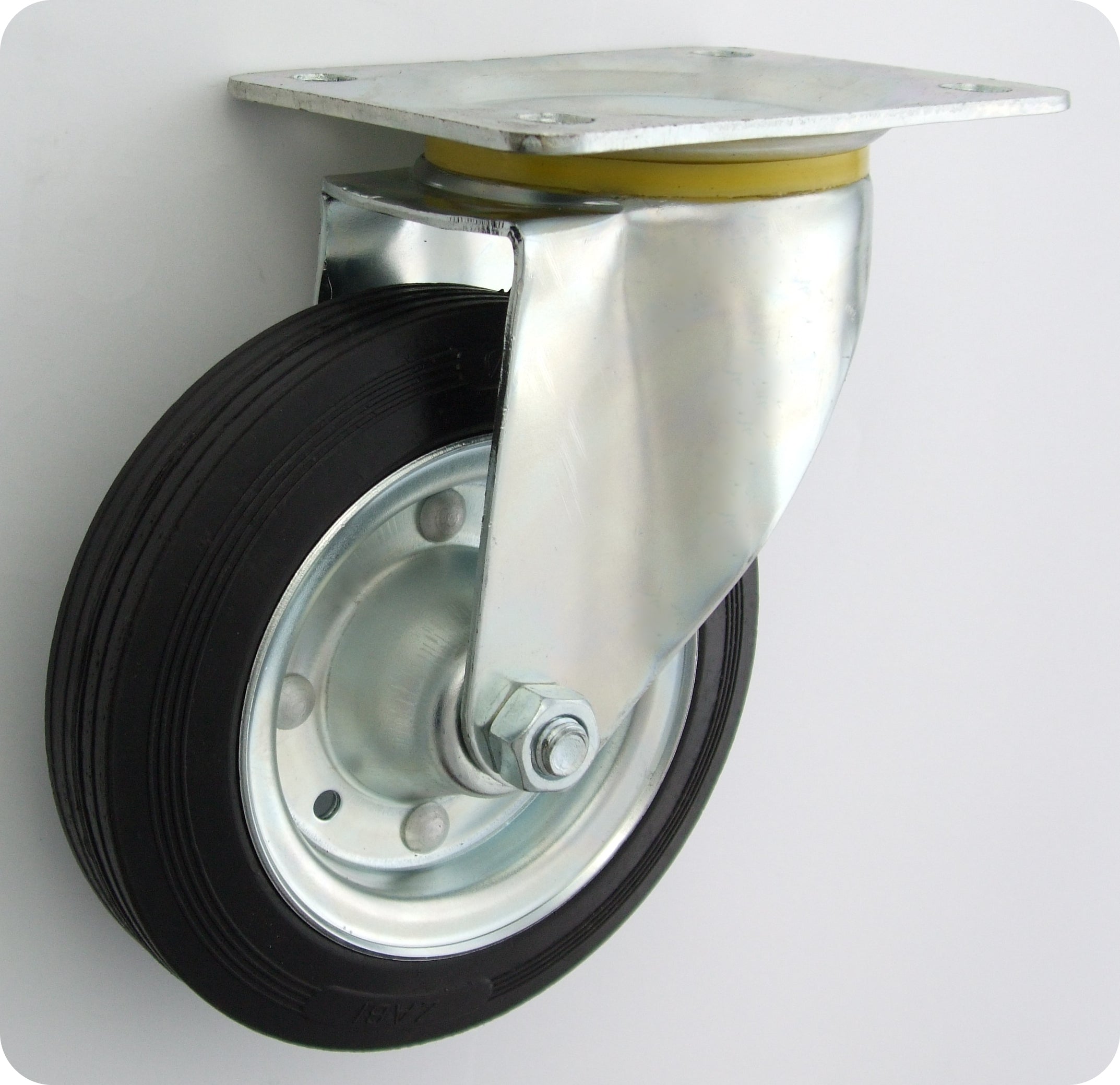 Metal-rubber Wheel 160mm Turning Housing 42