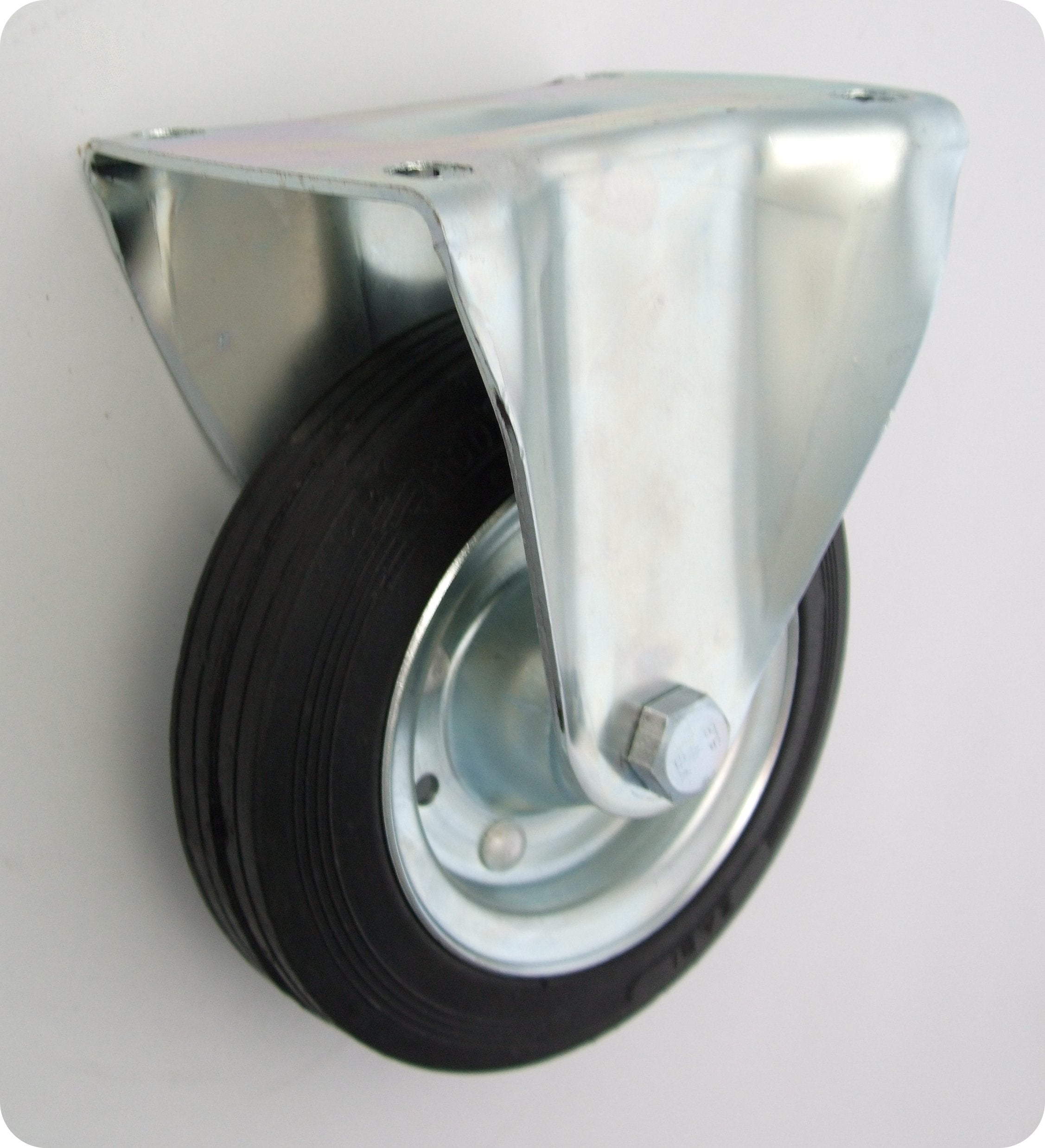 Metal-rubber Wheel 160mm Fixed Housing 43