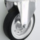 Roată metal-cauciuc 200 mm Carcasă fixă 63