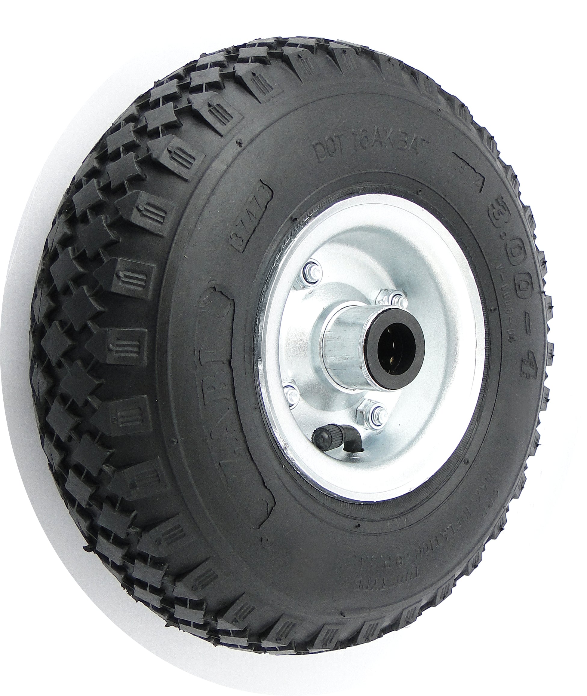 Roda Pneumática Metal-Borracha 260mm Sem Carcaça 260mkx4