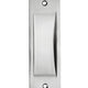 Manija de puerta corrediza de níquel