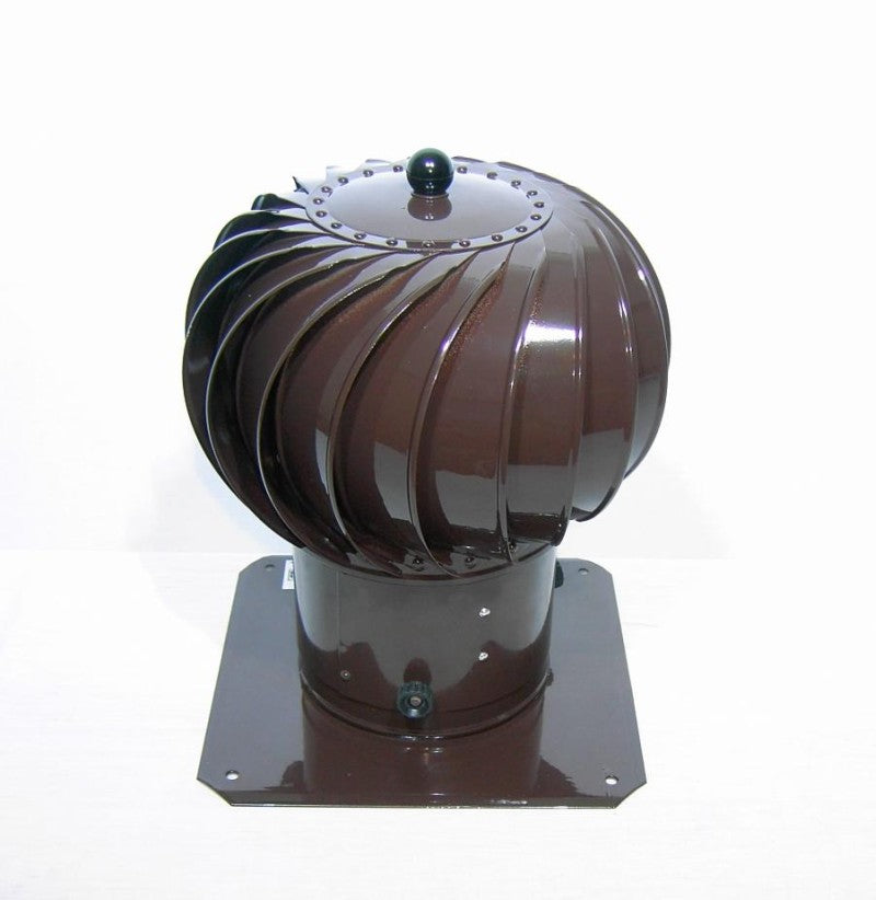Rotating Turbo Chimney Cap 200mm Brown