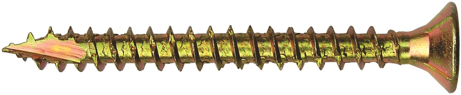 Tornillo de madera galvanizado amarillo para Torx 2,5*20mm T8