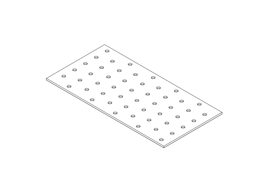 Monteringsbräda 1200*60*2,0mm