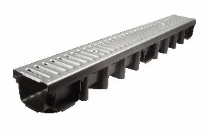 Linear Drainage 1000*98 Channel With A15 Steel Grid