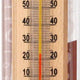 Small Wooden Room Thermometer