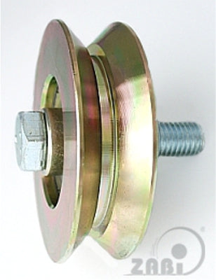Metal Roller 79mm With Bearings For Angle Bracket Rjk-79-22
