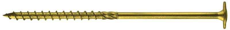 Scriú Adhmaid Le Collar Torx Galvanized Buí 6 * 240mm T30