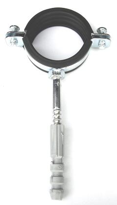 Single Pipe Holder With 5/4'' Silencer