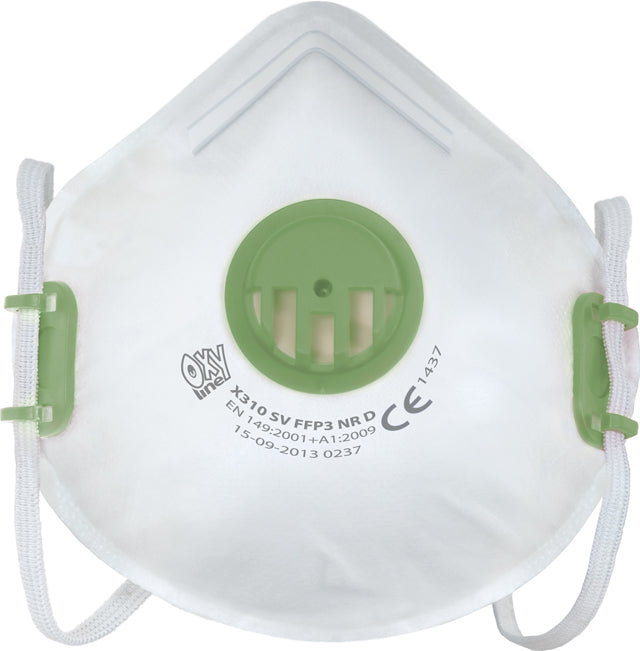 Filterend halfmasker X 310 Sv Ffp3 Nr D met ventiel