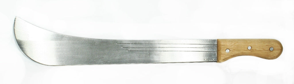 500 mm-es hasító-machete fa nyéllel