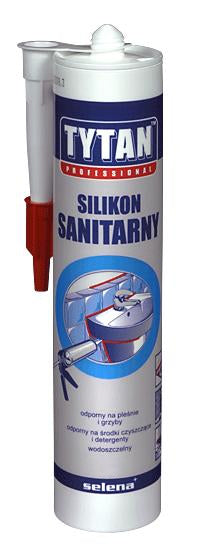Titan sanitárny silikón 280ml biely