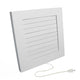 Grille De Ventilation Imperio Avec Volet Mécanique 125mm