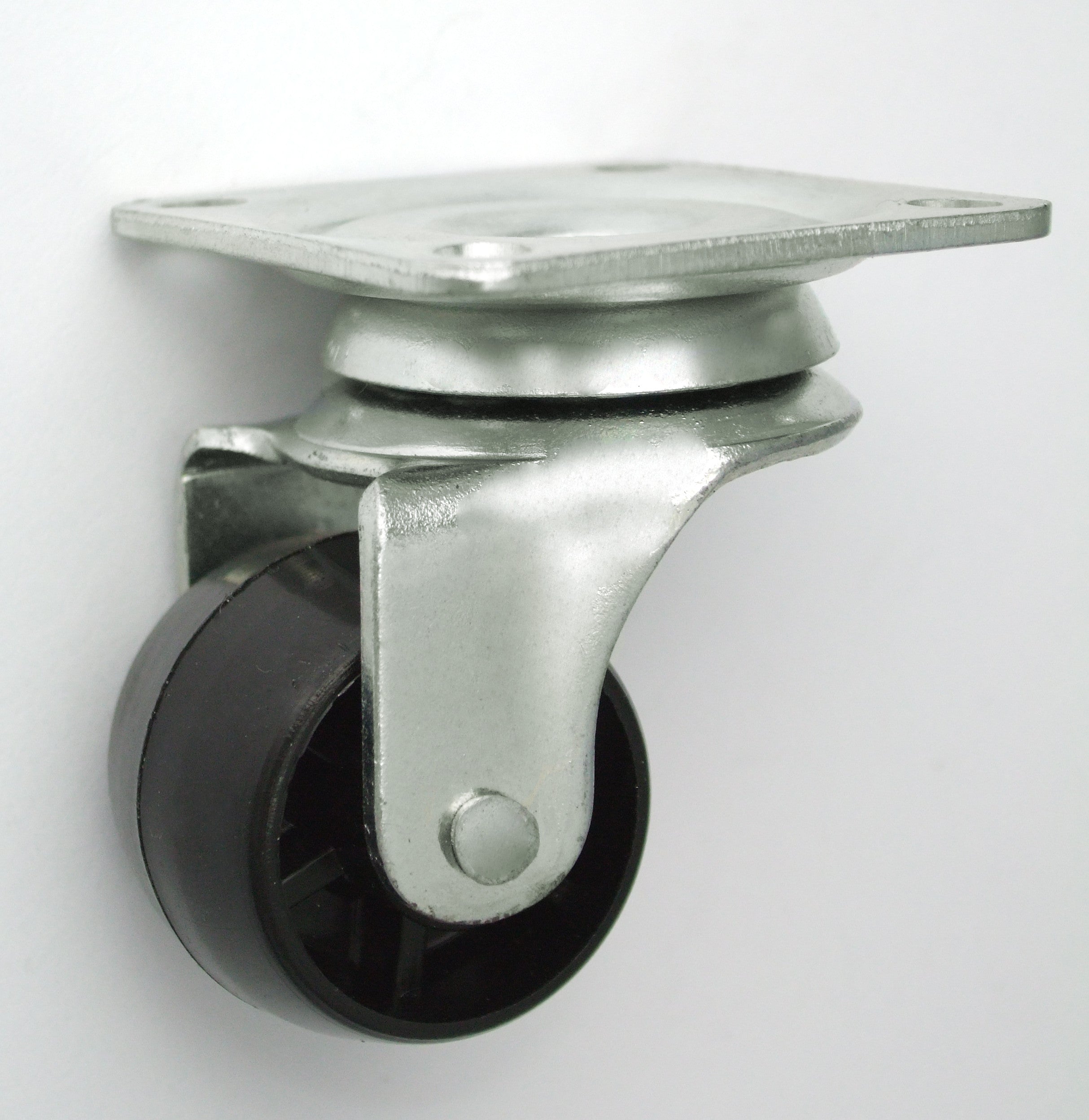 Möbelhjul av plast 30mm Vridbart hus M32b