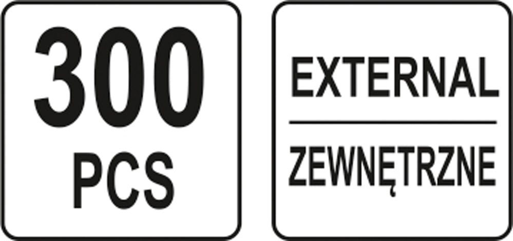 Külső Seger Gyűrűkészlet 300 db