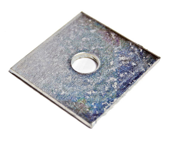 Fekete szögletes alátét Din 436 24mm