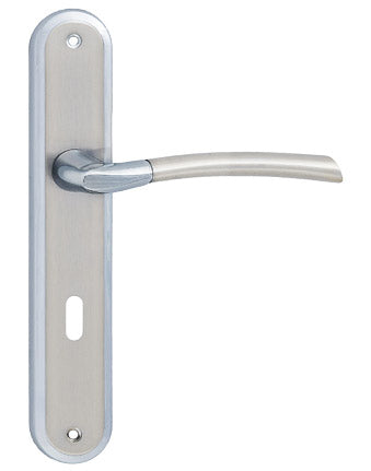 Zorba Nikel-chróm 90 kľučka dverí pre valec