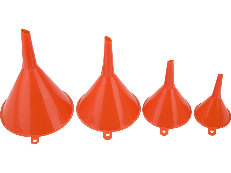 Plastic Funnels 4 Pcs 50/75/95/115