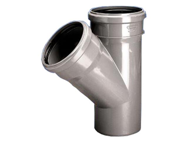 Tee Ht Ash Pvc 75*75/45st
